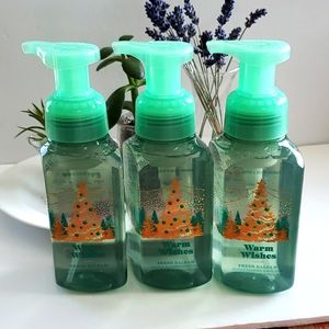 3 Bath & Body Works - WARM WISHES - Foaming Hand Soap